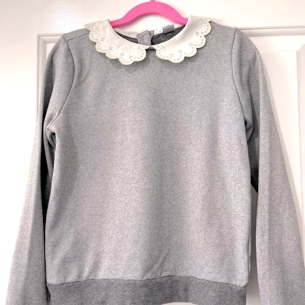 Janie and Jack embroidered neckline shirt